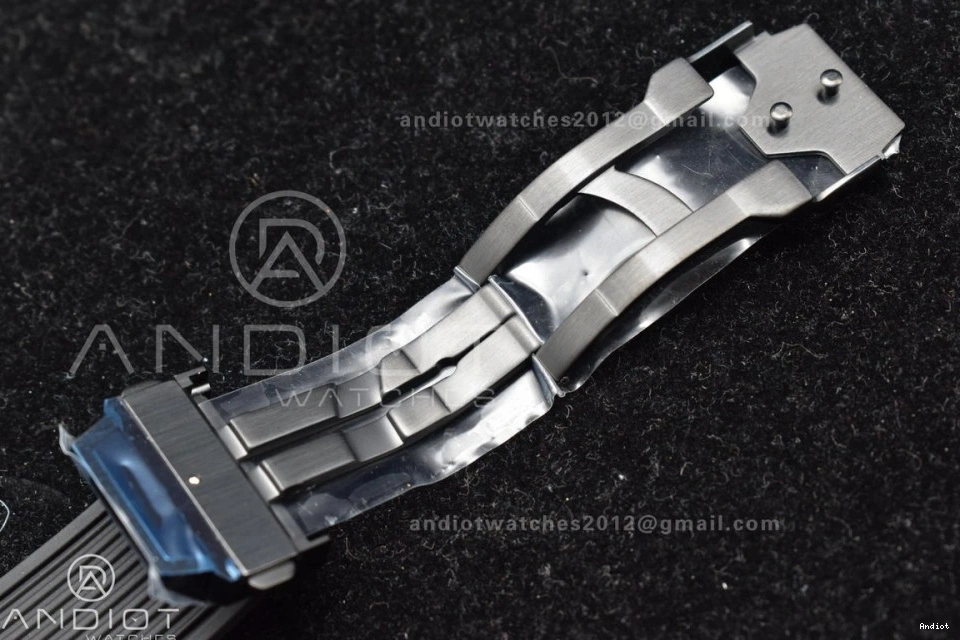 Skeleton 1:1 Best Unico Dial Black Titanium Big Rubber Black ZF Strap Edition Bang Hublot On A1280 0214